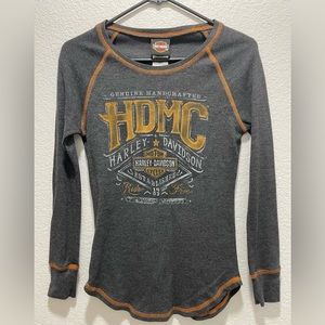 Harley Davidson long sleeve shirt.